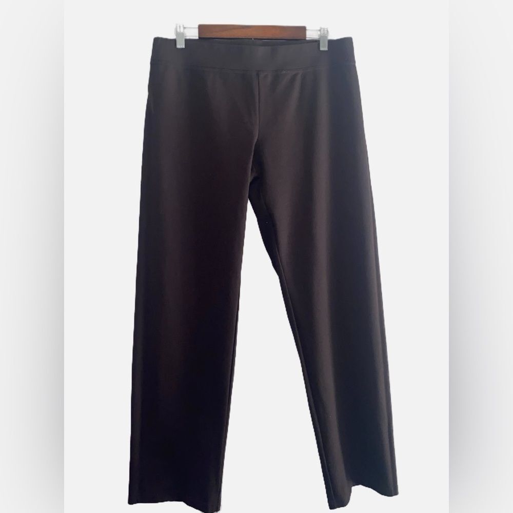 Eileen Fisher Brown Straight Leg Pants